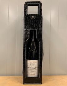 Wine Gift Carrier - Single Bottle Type (Black)