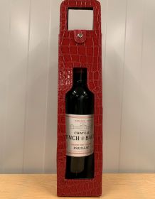 Wine Gift Carrier - Single Bottle Type (Red)