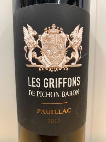 Les Griffons De Pichon Baron 2013 (750ml)